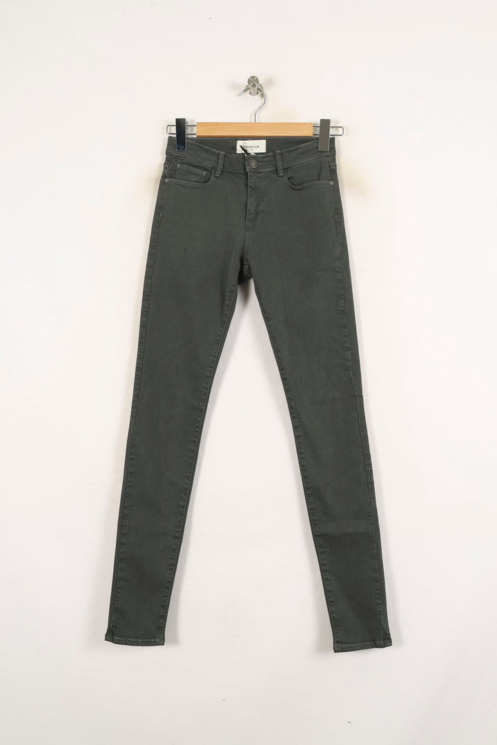 Jean Skinny Gris - Taille S/36 de la marque Bérénice | PARAD72836 - Vendu par Paradigme - Image 2