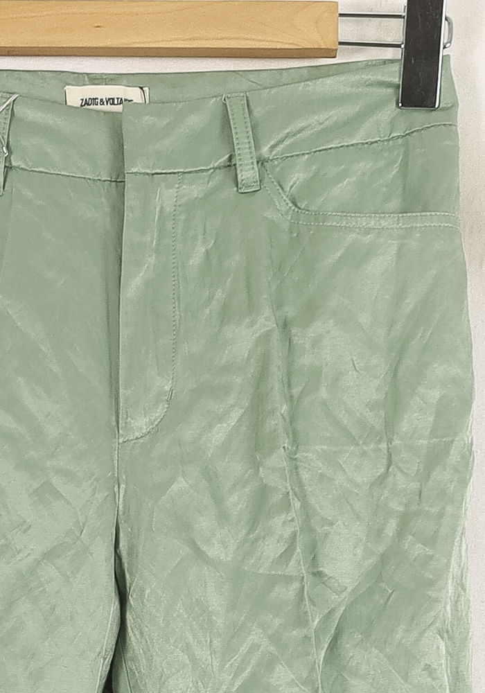Pantalon Vert - Taille XS/34 de la marque Zadig&Voltaire | PARAD72838 - Vendu par Paradigme - Image 3
