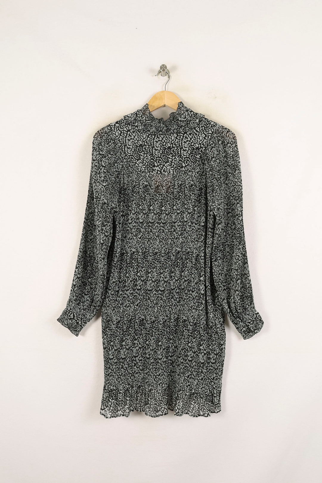 Robe Midi Noire et Blanche - Taille M/38 de la marque Suncoo | PARAD72841 - Vendu par Paradigme - Image 4