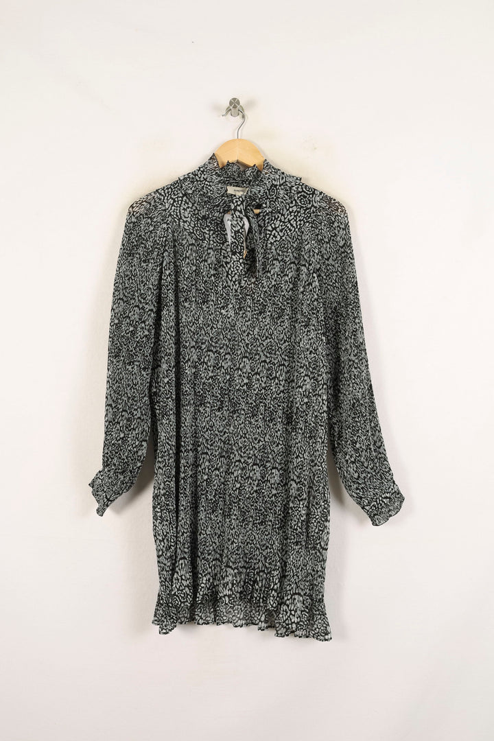 Robe Midi Noire et Blanche - Taille M/38 de la marque Suncoo | PARAD72841 - Vendu par Paradigme - Image 2