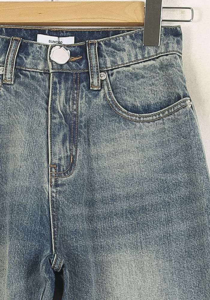 Jean Évasé Bleu - Taille XXS/32 de la marque Suncoo | PARAD72843 - Vendu par Paradigme - Image 3