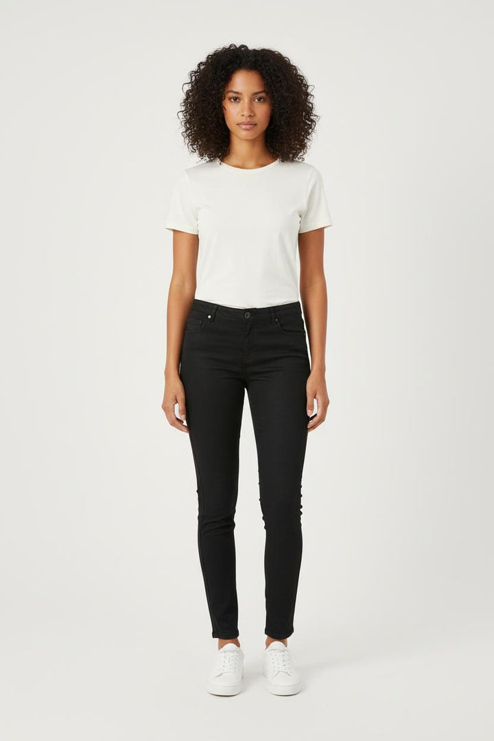 Jean Skinny Noir - Taille XXL/44 de la marque IKKS | PARAD72845 - Vendu par Paradigme - Image 1