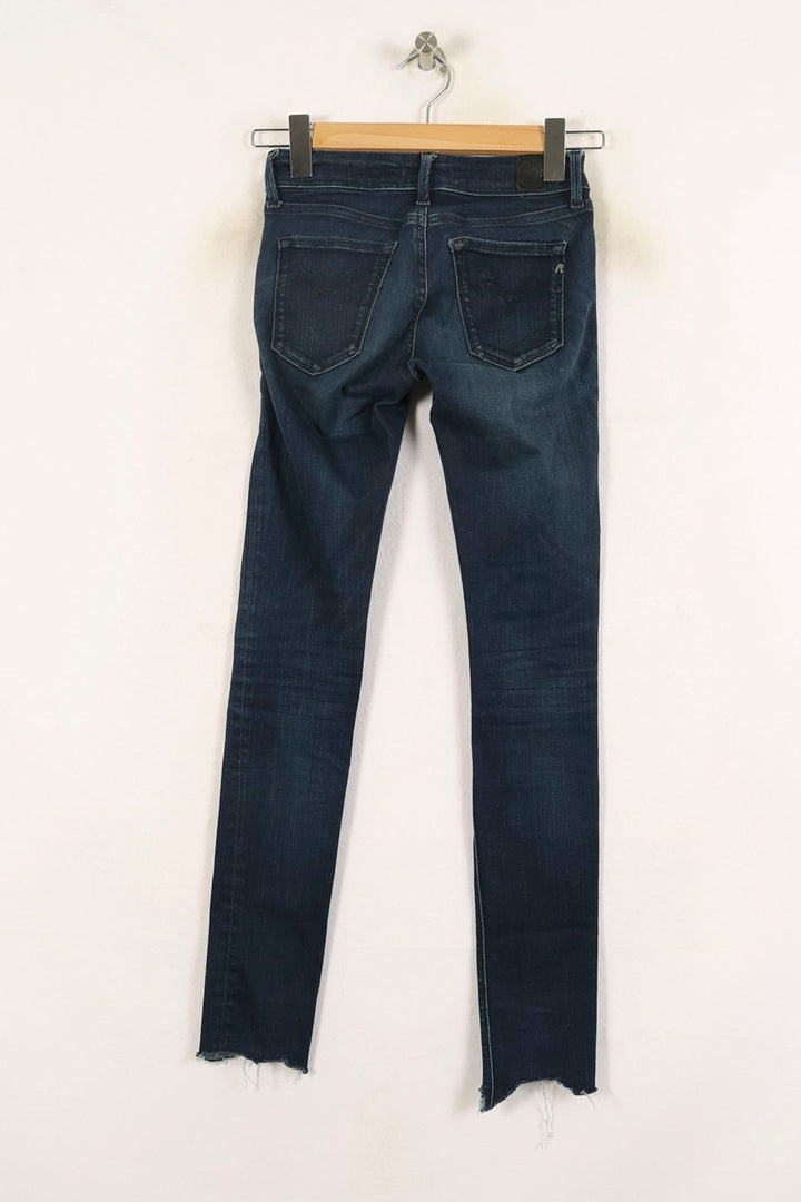 Jean Skinny Bleu - Taille XXS/32 de la marque Replay | PARAD72849 - Vendu par Paradigme - Image 4
