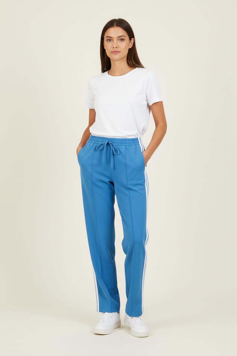 Pantalon De Sport Bleu et Blanc - Taille XS/34 de la marque Zadig&Voltaire | PARAD72855 - Vendu par Paradigme - Image 1