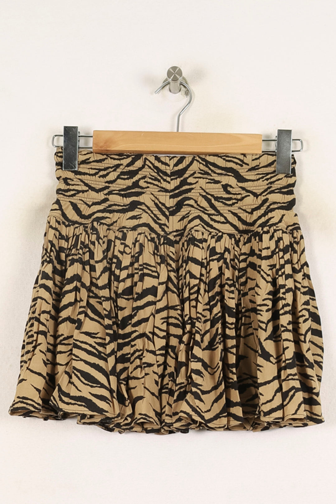 Jupe Courte Beige et Noire - Taille XS/34 de la marque Zadig&Voltaire | PARAD72856 - Vendu par Paradigme - Image 4