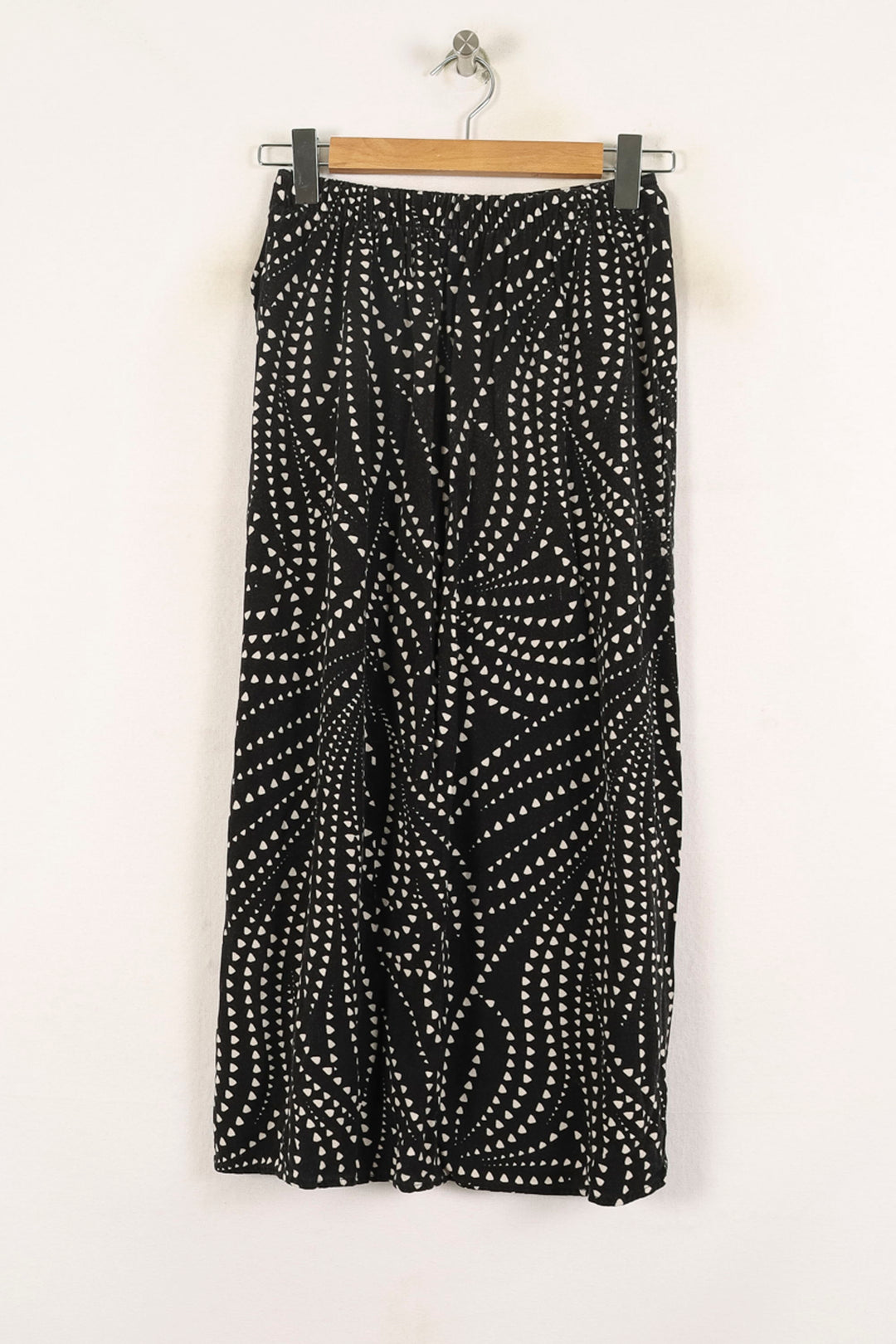 Jupe Longue Noire et Blanche - Taille XS/34 de la marque La Fée Maraboutée | PARAD72860 - Vendu par Paradigme - Image 4