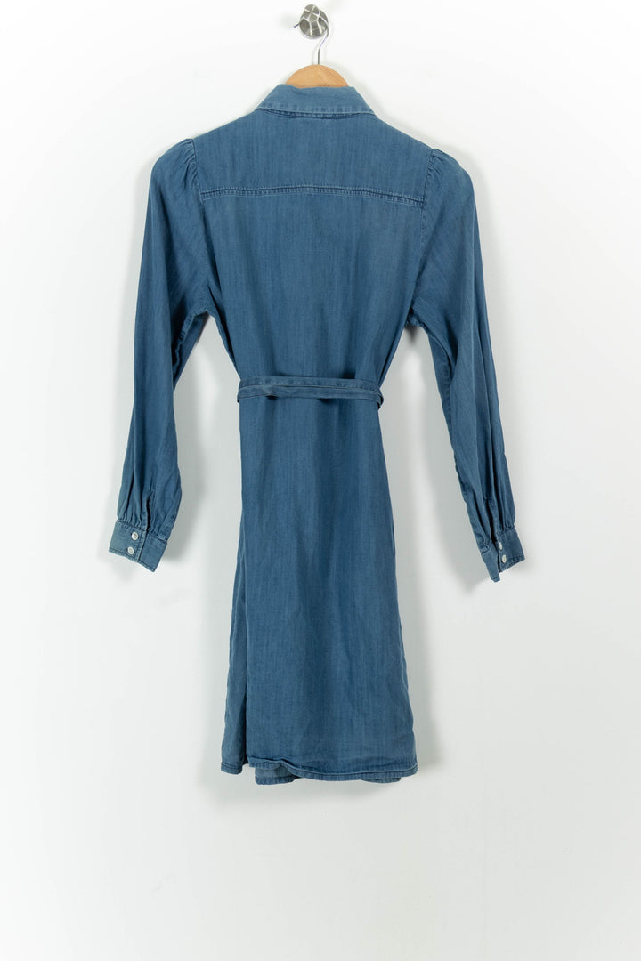 Robe Chemise Bleue - Taille S/36 de la marque Petite Mendigote | PARAD72865 - Vendu par Paradigme - Image 4