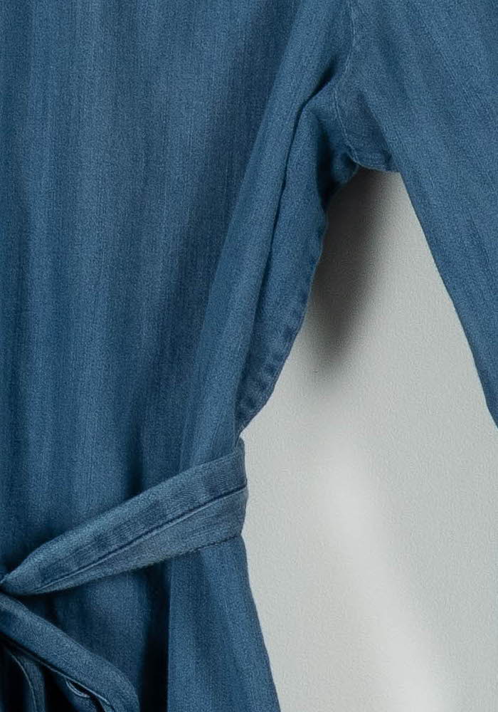 Robe Chemise Bleue - Taille S/36 de la marque Petite Mendigote | PARAD72865 - Vendu par Paradigme - Image 3