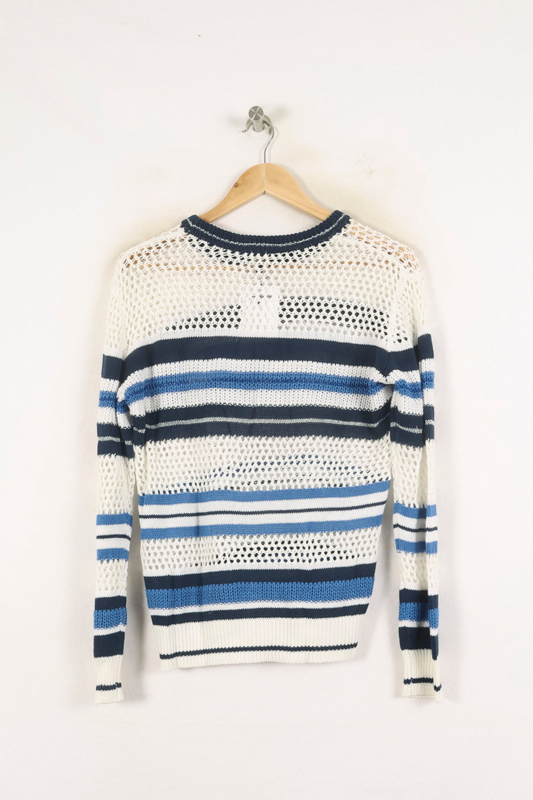 Pull Blanc et Bleu - Taille S/36 de la marque Bérénice | PARAD72870 - Vendu par Paradigme - Image 4