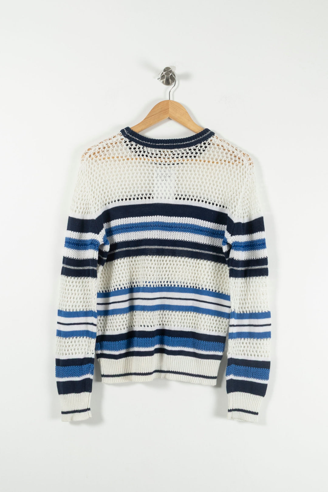 Pull Blanc et Bleu - Taille M/38 de la marque Bérénice | PARAD72871 - Vendu par Paradigme - Image 4