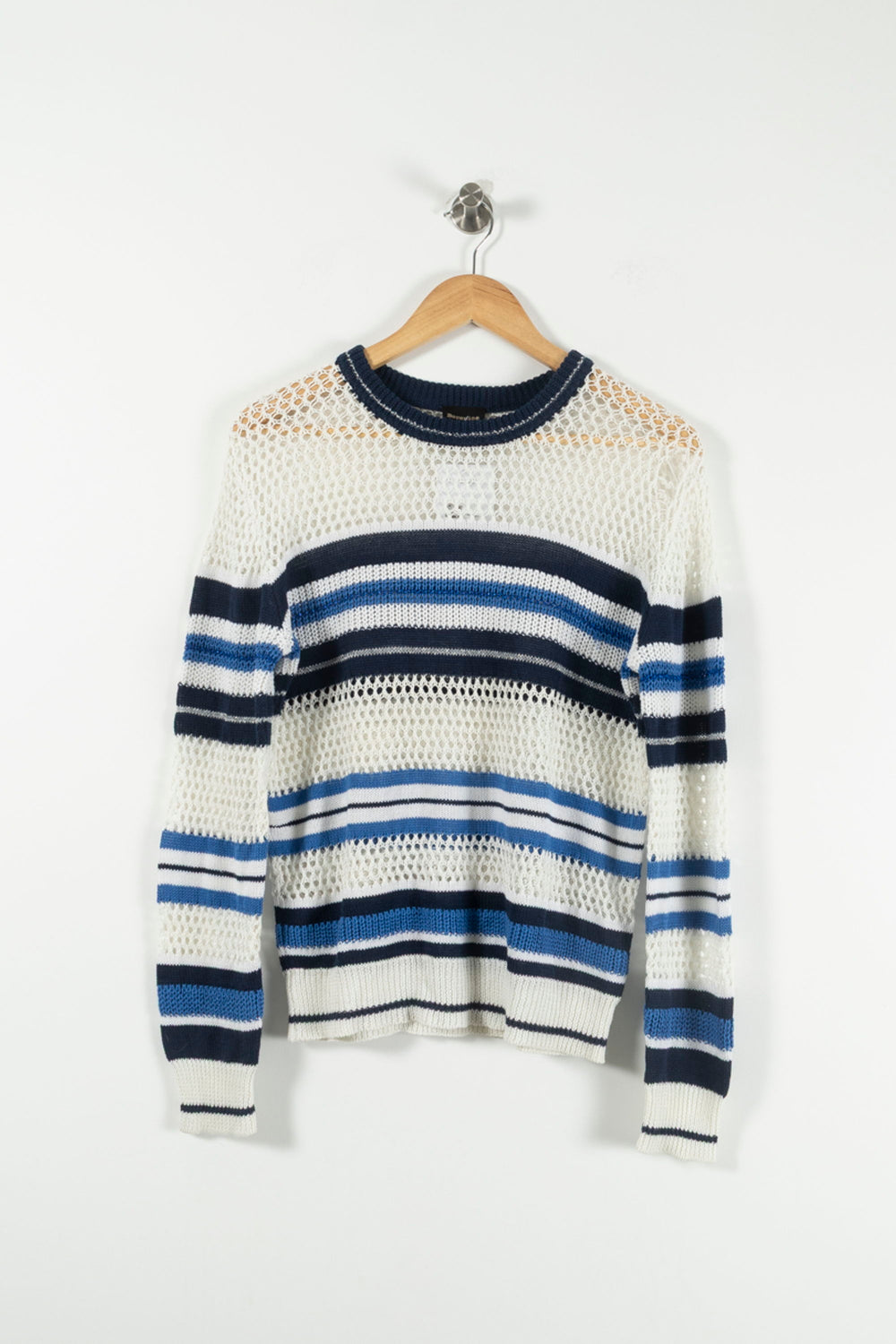 Pull Blanc et Bleu - Taille M/38 de la marque Bérénice | PARAD72871 - Vendu par Paradigme - Image 2