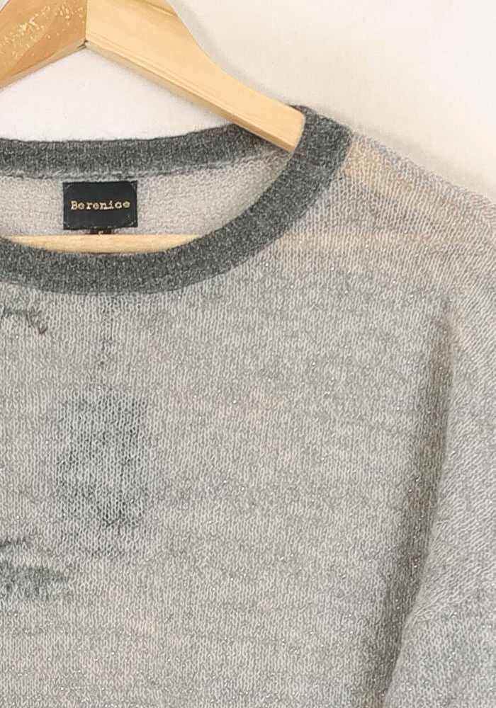 Pull Gris - Taille S/36 de la marque Bérénice | PARAD72873 - Vendu par Paradigme - Image 3