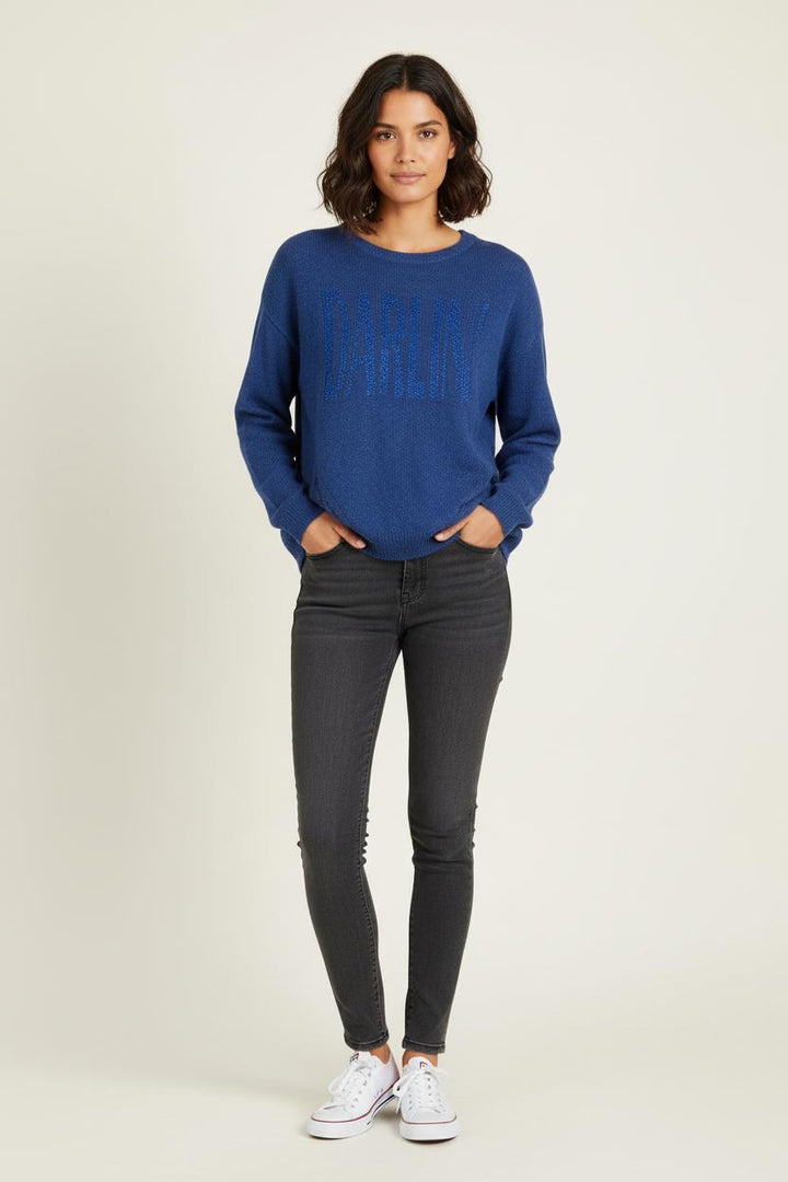 Pull Bleu - Taille S/36 de la marque Bérénice | PARAD72874 - Vendu par Paradigme - Image 1