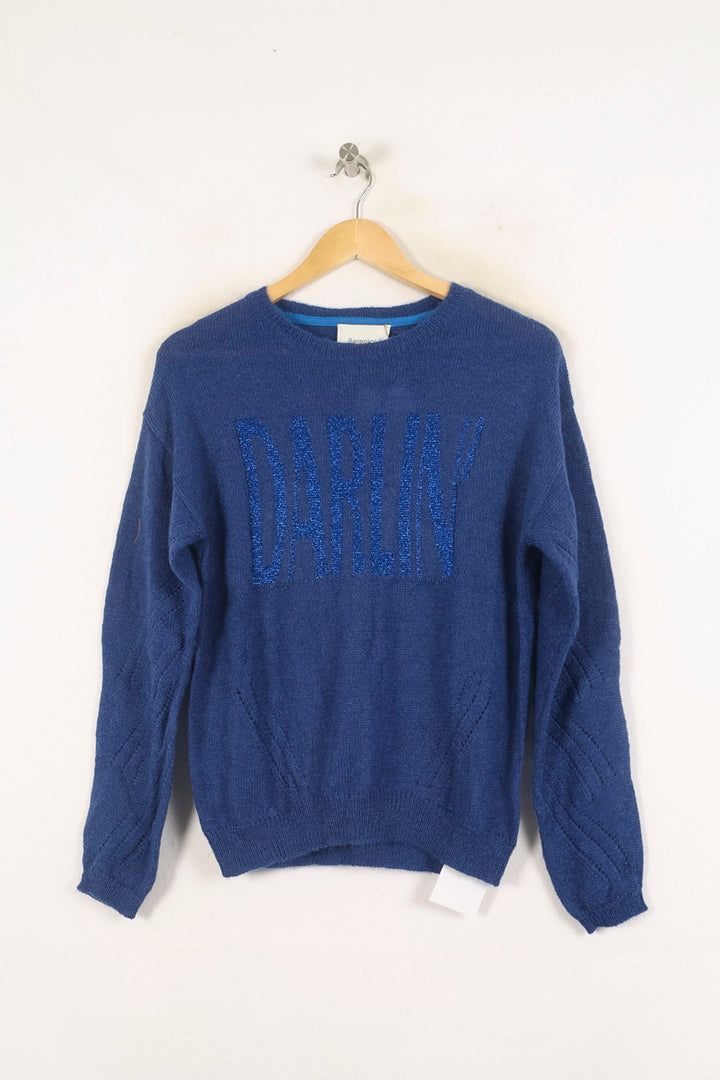 Pull Bleu - Taille S/36 de la marque Bérénice | PARAD72874 - Vendu par Paradigme - Image 2