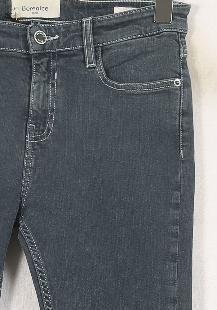 Jean Gris - Taille S/36 de la marque Bérénice | PARAD72876 - Vendu par Paradigme - Image 3
