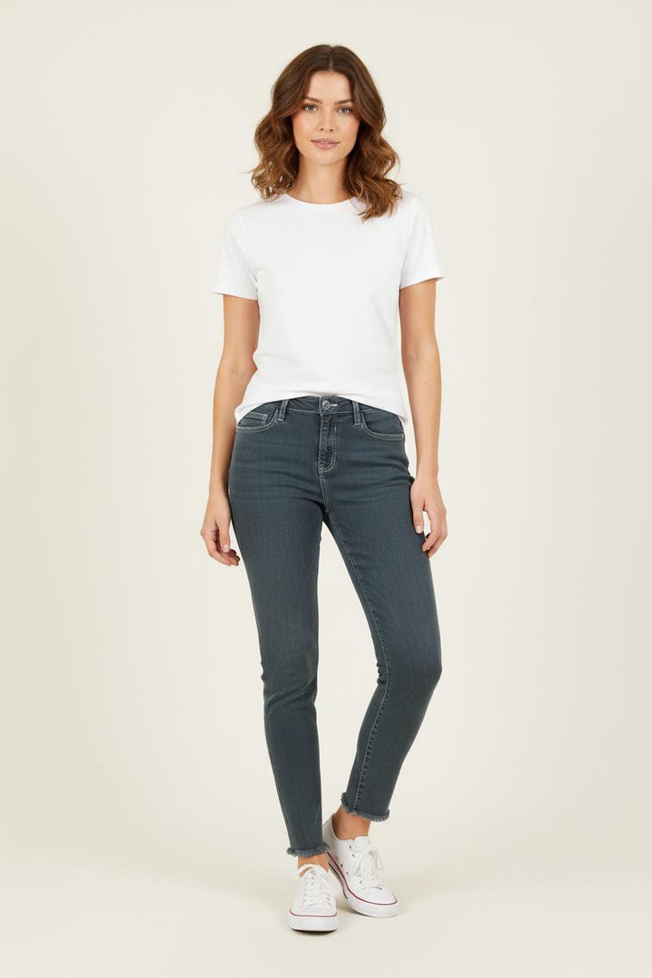 Jean Gris - Taille S/36 de la marque Bérénice | PARAD72876 - Vendu par Paradigme - Image 1