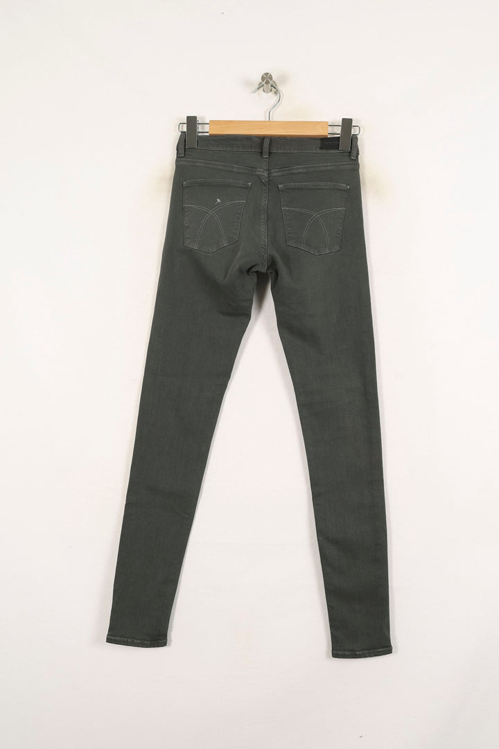 Jean Skinny Gris - Taille S/36 de la marque Bérénice | PARAD72877 - Vendu par Paradigme - Image 4