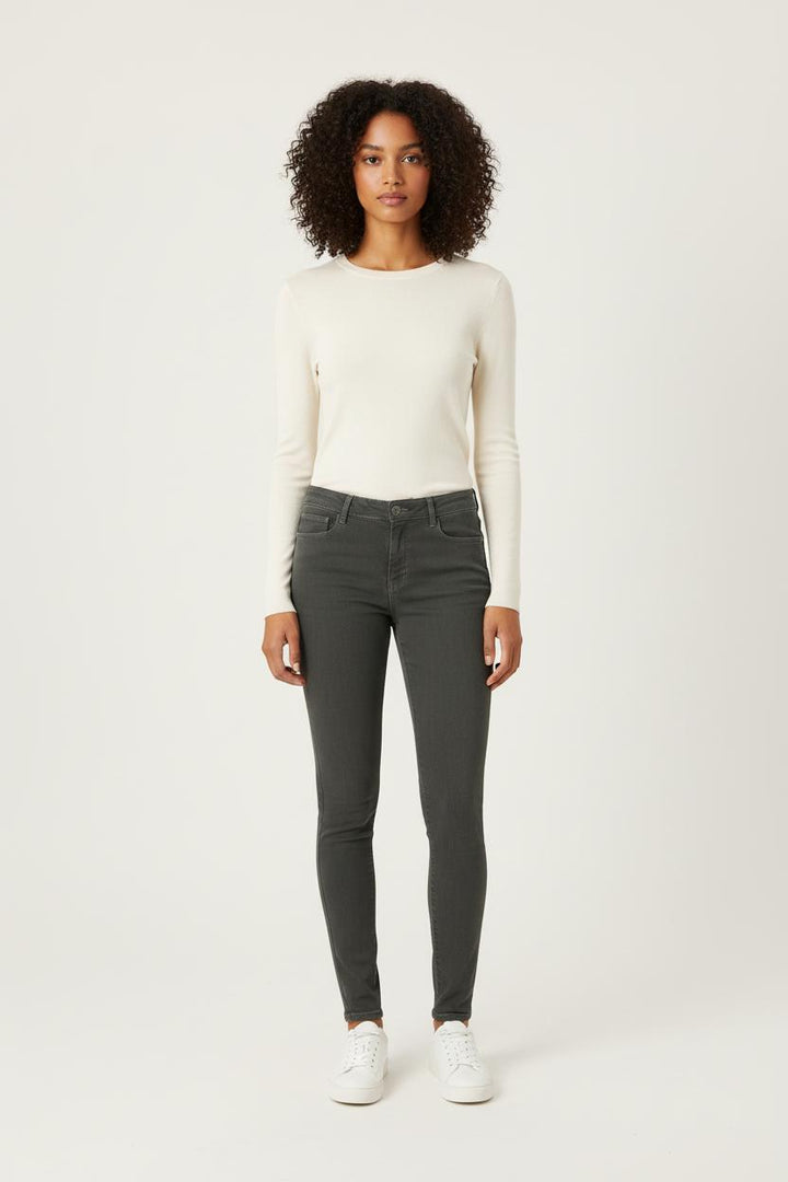 Jean Skinny Gris - Taille S/36 de la marque Bérénice | PARAD72877 - Vendu par Paradigme - Image 1