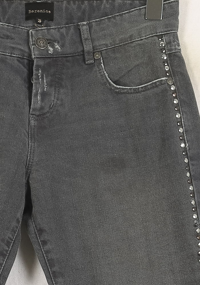 Jean Gris - Taille S/36 de la marque Bérénice | PARAD72878 - Vendu par Paradigme - Image 3