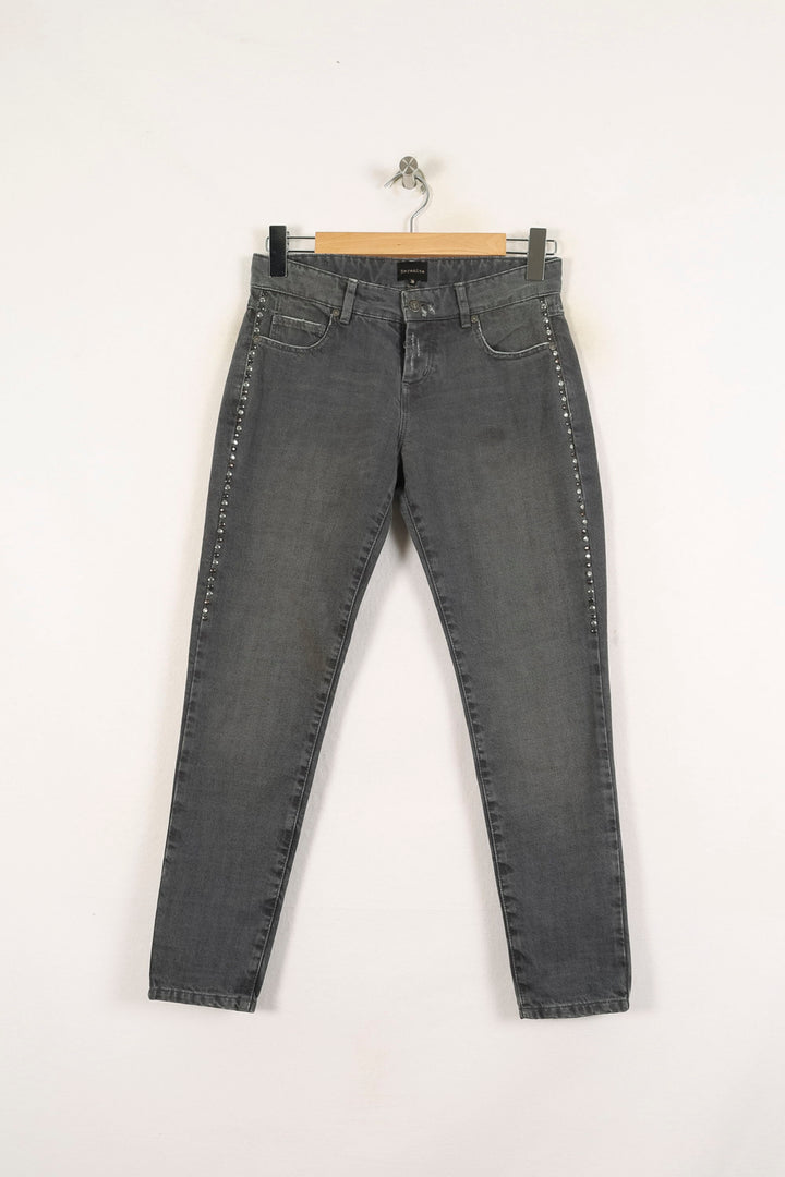 Jean Gris - Taille S/36 de la marque Bérénice | PARAD72878 - Vendu par Paradigme - Image 2