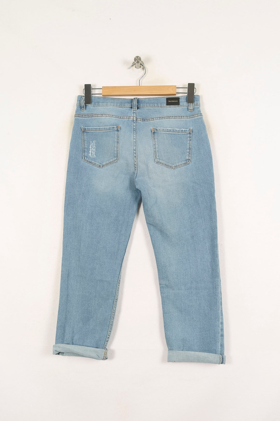 Jean Délavé Bleu - Taille M/38 de la marque Bérénice | PARAD72879 - Vendu par Paradigme - Image 4
