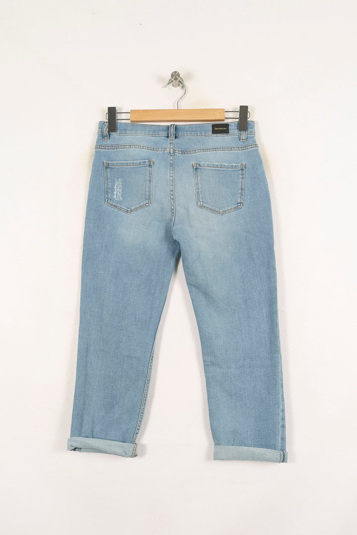Jean Délavé Bleu - Taille M/38 de la marque Bérénice | PARAD72879 - Vendu par Paradigme - Image 4