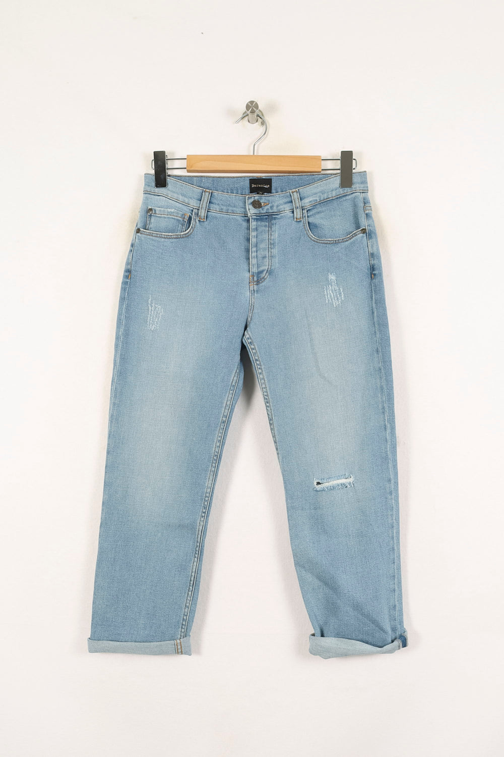Jean Délavé Bleu - Taille M/38 de la marque Bérénice | PARAD72879 - Vendu par Paradigme - Image 2