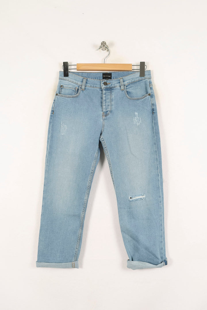 Jean Délavé Bleu - Taille M/38 de la marque Bérénice | PARAD72879 - Vendu par Paradigme - Image 2