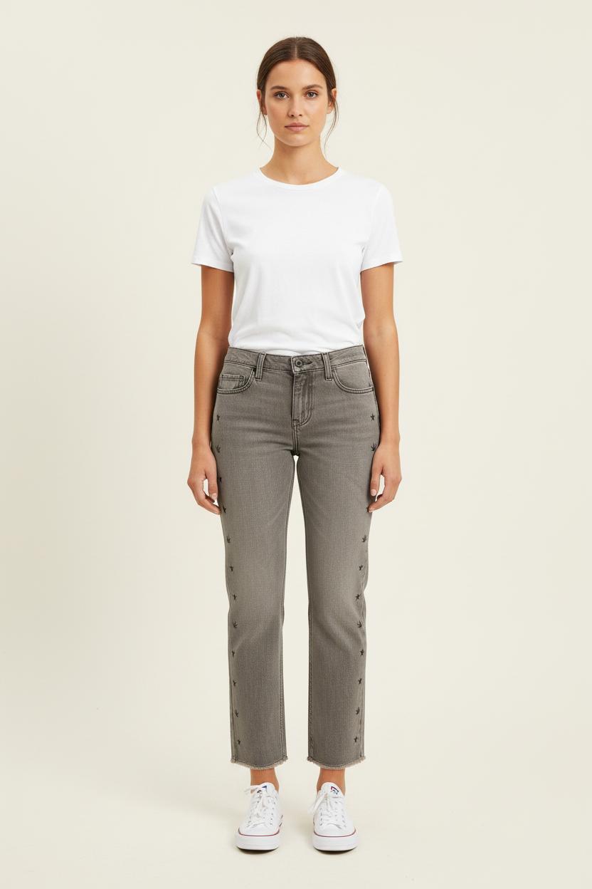Jean Gris - Taille XS/34 de la marque Bérénice | PARAD72881 - Vendu par Paradigme - Image 1