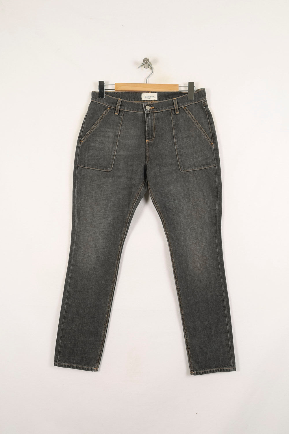 Jean Gris - Taille L/40 de la marque Bérénice | PARAD72882 - Vendu par Paradigme - Image 2