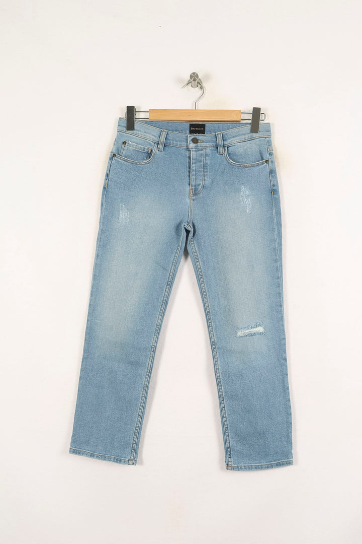 Jean Délavé Bleu - Taille S/36 de la marque Bérénice | PARAD72885 - Vendu par Paradigme - Image 2