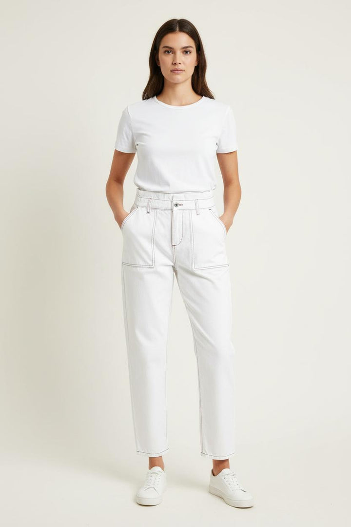 Pantalon Blanc - Taille S/36 de la marque Bérénice | PARAD72887 - Vendu par Paradigme - Image 1