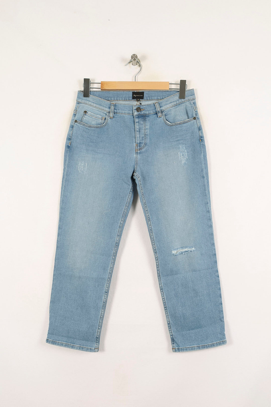 Jean Délavé Bleu - Taille L/40 de la marque Bérénice | PARAD72890 - Vendu par Paradigme - Image 2