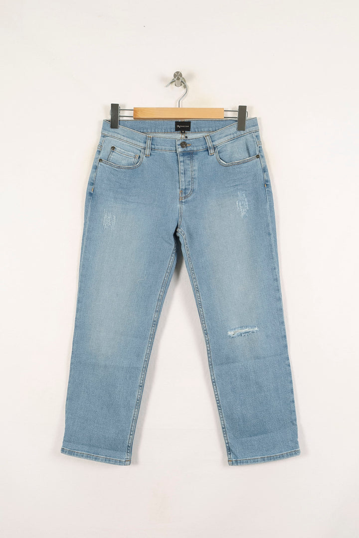 Jean Délavé Bleu - Taille L/40 de la marque Bérénice | PARAD72890 - Vendu par Paradigme - Image 2