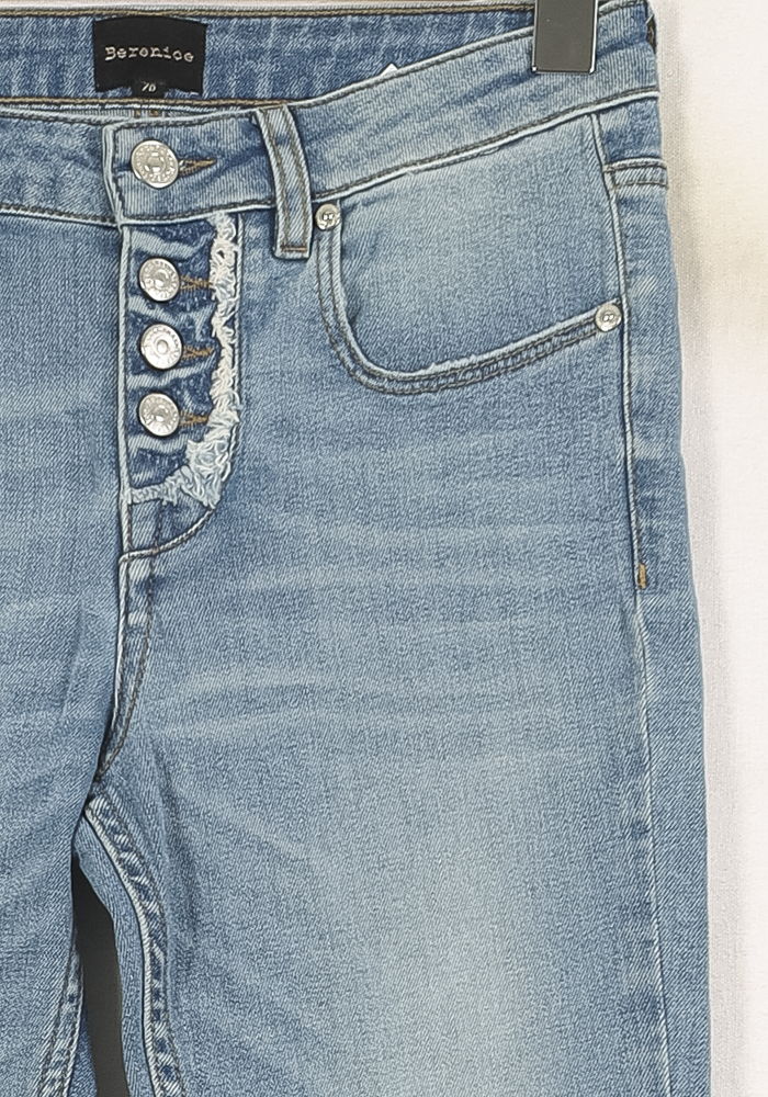 Jean Évasé Bleu - Taille S/36 de la marque Bérénice | PARAD72894 - Vendu par Paradigme - Image 3