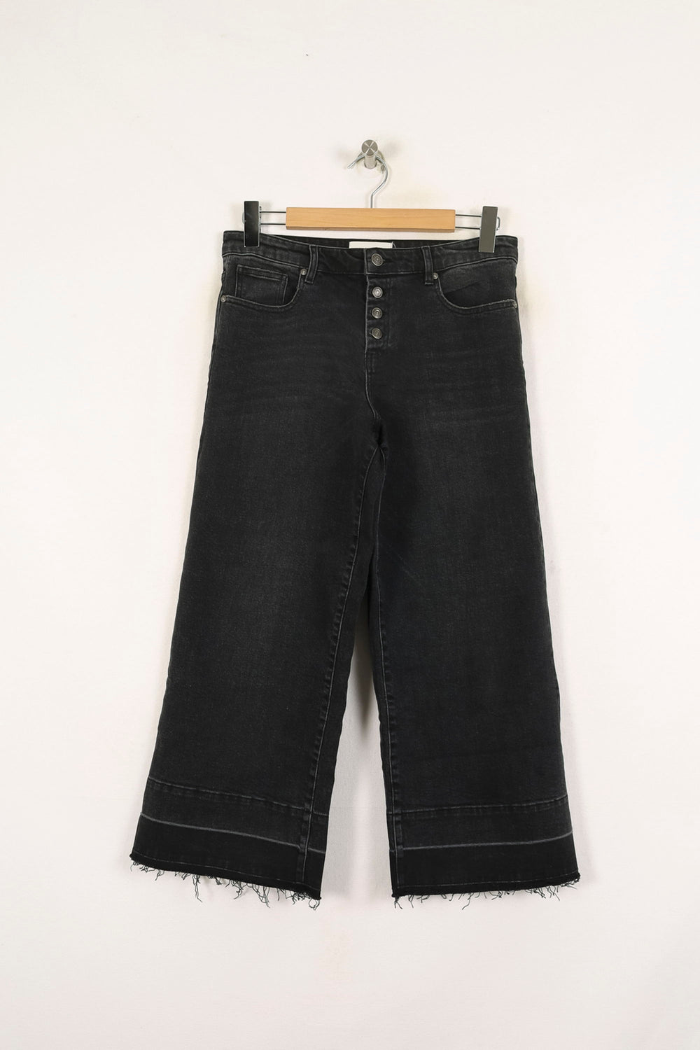 Jean Large Noir - Taille S/36 de la marque Bérénice | PARAD72896 - Vendu par Paradigme - Image 2