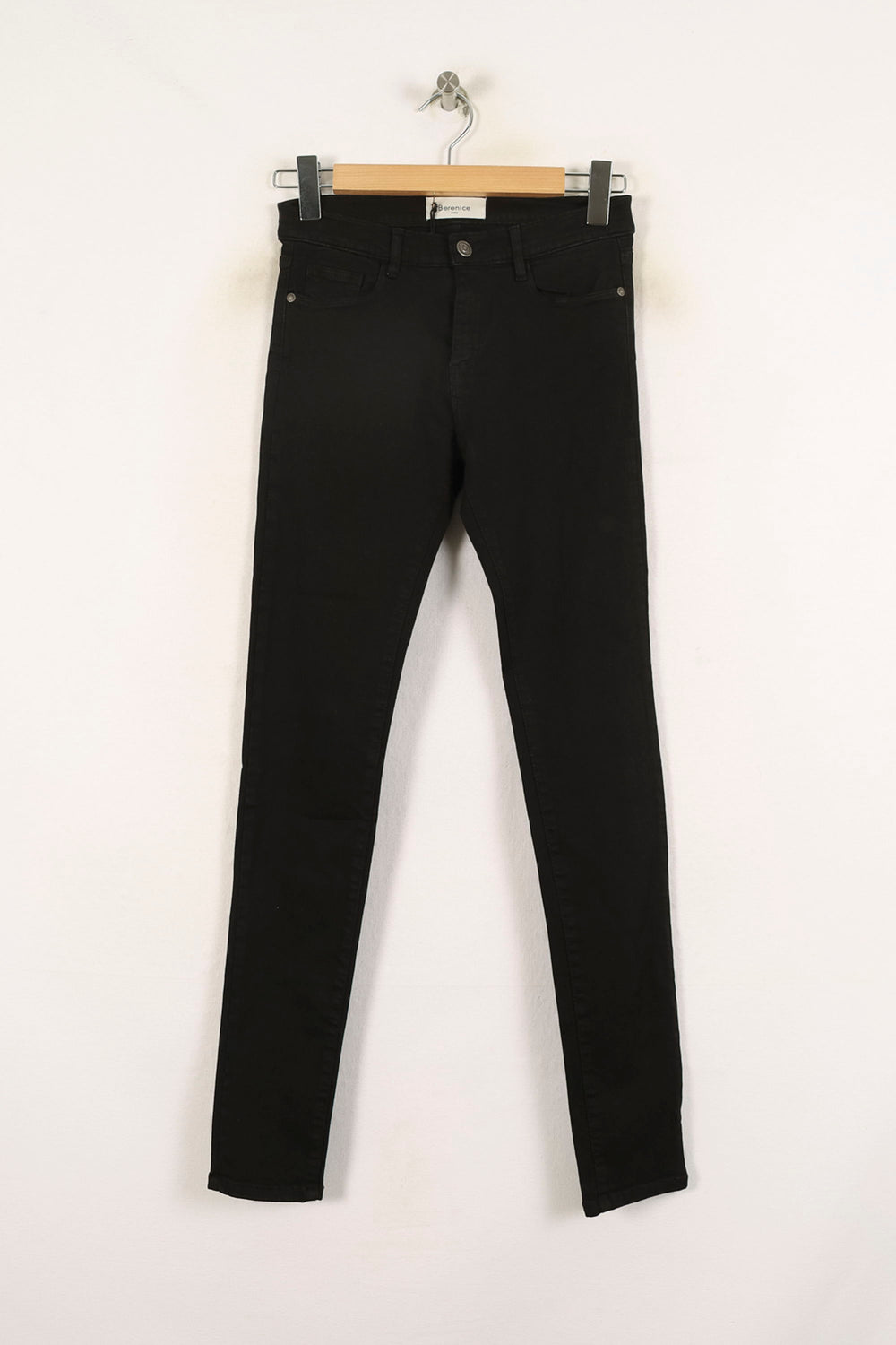Jean Skinny Noir - Taille S/36 de la marque Bérénice | PARAD72898 - Vendu par Paradigme - Image 2