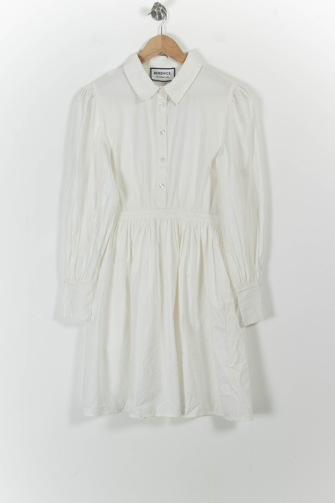 Robe Chemise Blanche - Taille S/36 de la marque Bérénice | PARAD72901 - Vendu par Paradigme - Image 2