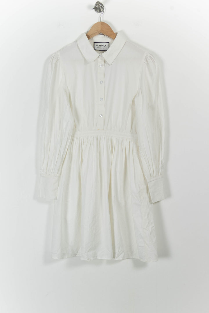 Robe Chemise Blanche - Taille S/36 de la marque Bérénice | PARAD72901 - Vendu par Paradigme - Image 2