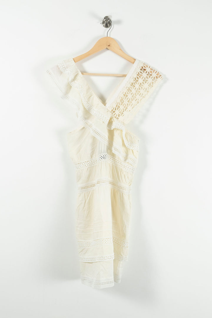 Robe Courte Blanche - Taille S/36 de la marque Bérénice | PARAD72908 - Vendu par Paradigme - Image 2