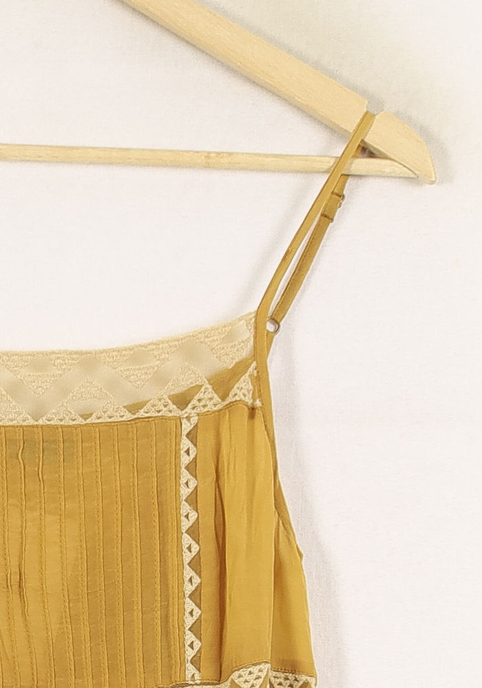 Robe Longue Jaune - Taille S/36 de la marque Bérénice | PARAD72911 - Vendu par Paradigme - Image 3