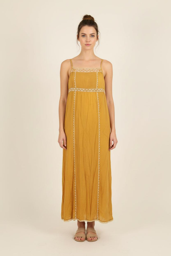 Robe Longue Jaune - Taille S/36 de la marque Bérénice | PARAD72911 - Vendu par Paradigme - Image 1