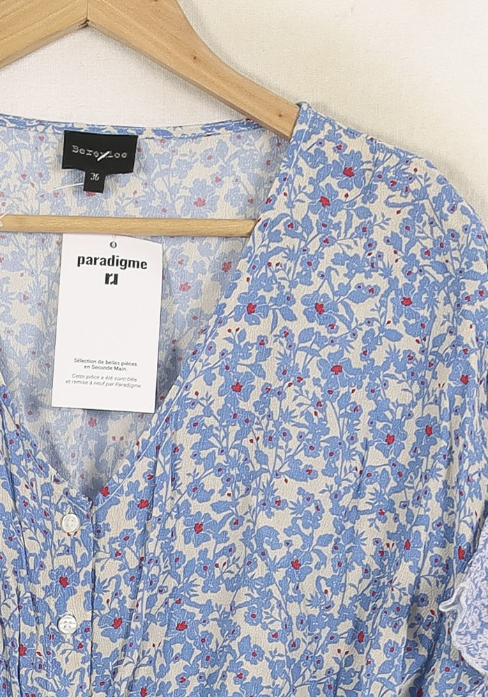 Robe Longue Bleue - Taille S/36 de la marque Bérénice | PARAD72917 - Vendu par Paradigme - Image 3