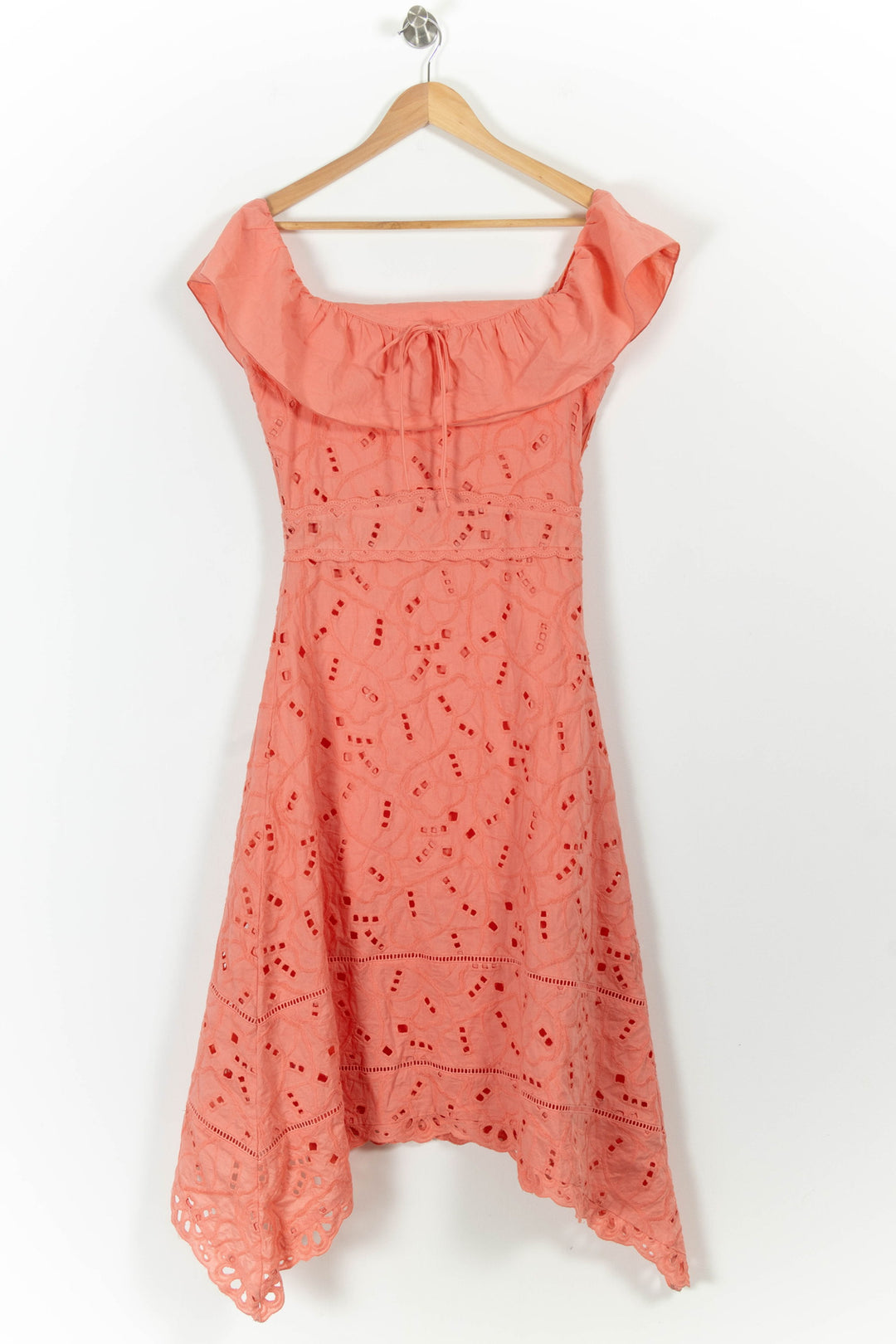 Robe Brodée Rose - Taille S/36 de la marque Bérénice | PARAD72918 - Vendu par Paradigme - Image 4