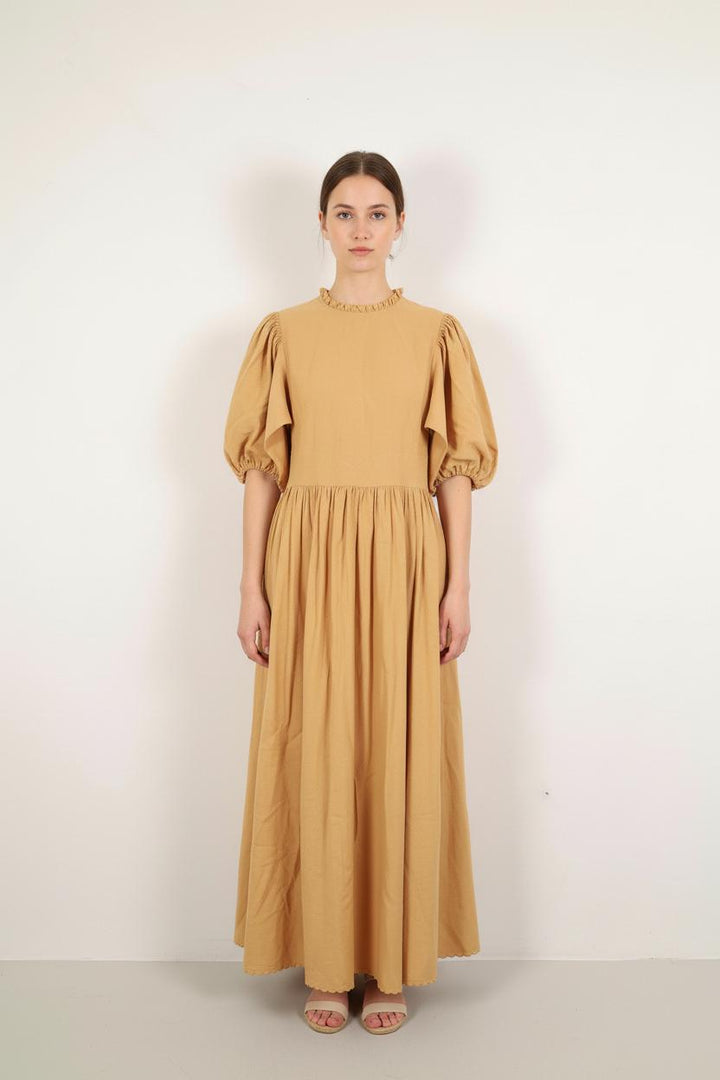 Robe Longue Orange - Taille S/36 de la marque Bérénice | PARAD72925 - Vendu par Paradigme - Image 1