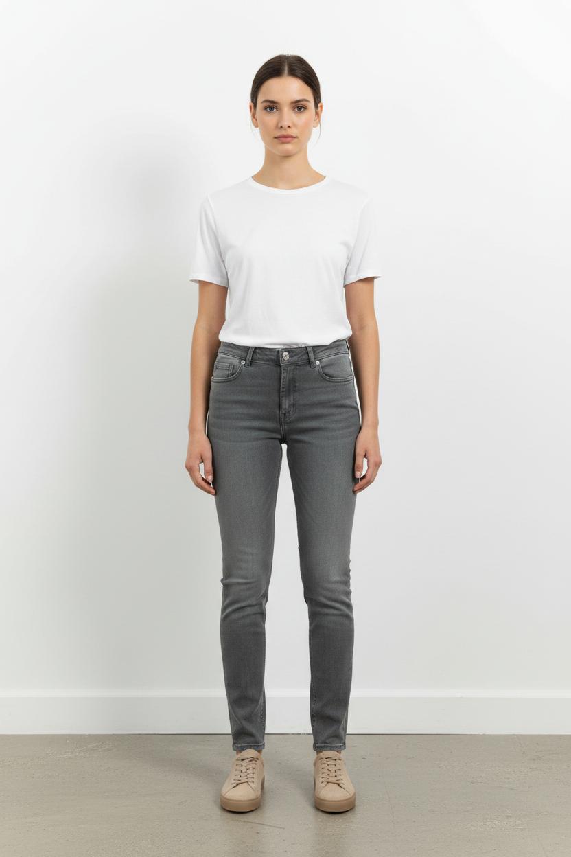 Jean Gris - Taille S/36 de la marque Bérénice | PARAD72926 - Vendu par Paradigme - Image 1