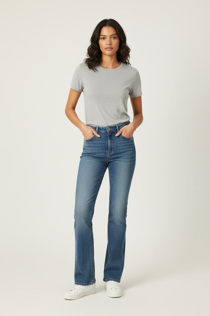 Jean Droit Bleu - Taille S/36 de la marque Bérénice | PARAD72927 - Vendu par Paradigme - Image 1