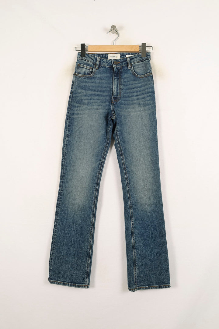 Jean Droit Bleu - Taille S/36 de la marque Bérénice | PARAD72927 - Vendu par Paradigme - Image 2