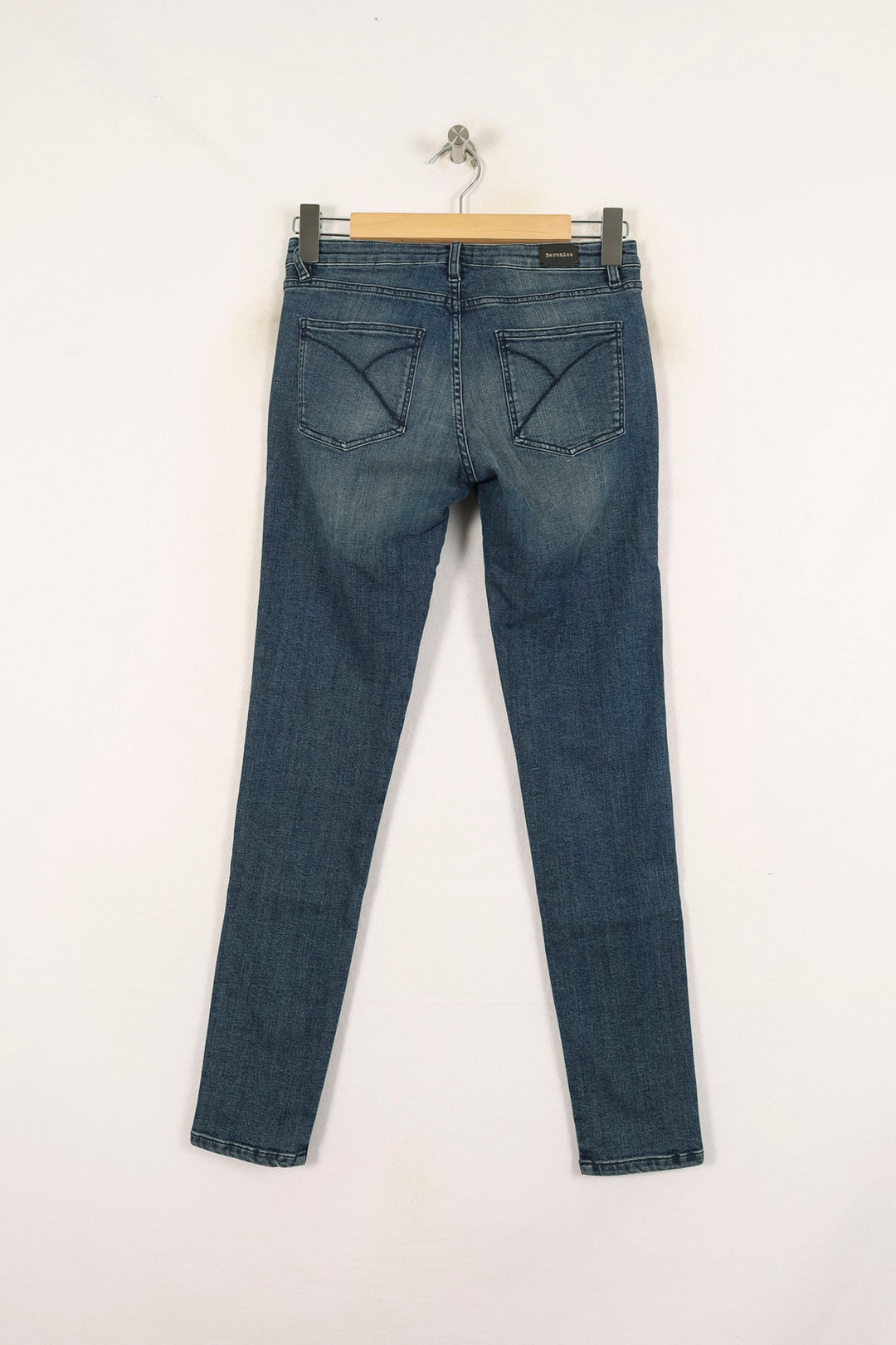 Jean Skinny Bleu et Blanc - Taille S/36 de la marque Bérénice | PARAD72928 - Vendu par Paradigme - Image 4