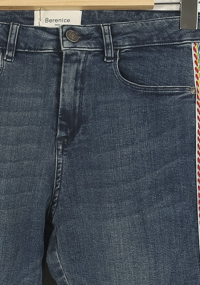 Jean Slim Bleu - Taille M/38 de la marque Bérénice | PARAD72929 - Vendu par Paradigme - Image 3